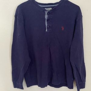 Large US POLO ASSN sweater blue